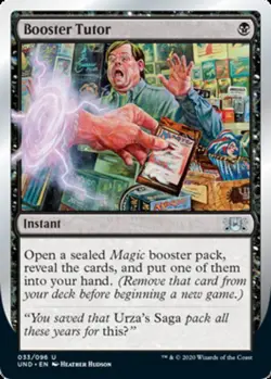 MTG Booster Tutor, NM-Mint, English Unsanctioned - Image 1