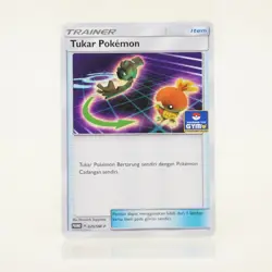 Pokemon - Tukar Pokemon 025/SM-P - Gym Promo - Indonesisch - NM - Image 1