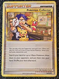 Pokemon TCG Pokemon Collector 97/123 Heartgold Soulsilver 2010 LP - Image 2