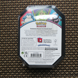 SEALED - Pokemon TCG 2021 Mighty Mysterious Tin - 3 Packs - Mimikyu Promo - Image 4