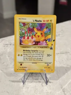 Pokemon TCG Holo Pikachu Birthday Celebrations Classic Collection - Image 1