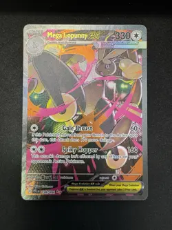 2025 Pokemon Phantasmal Flames Mega Lopunny ex SIR 128/94 - Image 1