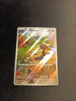 Paldean Wooper 102/094 IR - Phantasmal Flames PFL Mega Evolution - Pokemon NM/M - Image 1