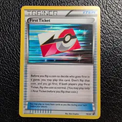 Pokemon First Ticket 19/20 Dragon Vault Holo NM - Image 1