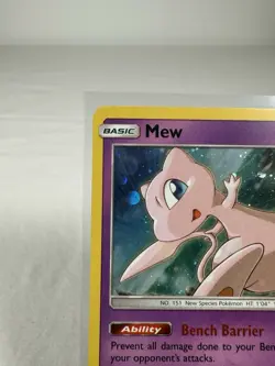 Pokemon TCG Mew Holo SM215 Black Star Promo 2019 - Image 3