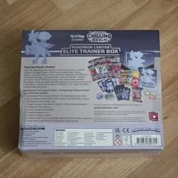 Pokemon TCG | Chilling Reign Pokemon Center Elite Trainer Box ( Damaged Side ) - Image 3