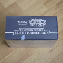 Pokemon TCG | Chilling Reign Pokemon Center Elite Trainer Box ( Damaged Side ) - Image 4
