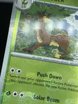 2025 TCG Pokemon #007 Sawsbuck 007/086 Master Ball Reverse Holo White Flare - Image 3