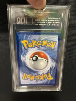 Pokemon Flareon VMAX SWSH180 Promo TAG GEM MINT 10 - Image 4