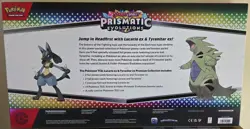 Pokemon TCG Prismatic Evolutions Lucario EX + Tyranitar EX Premium Collection - Image 3