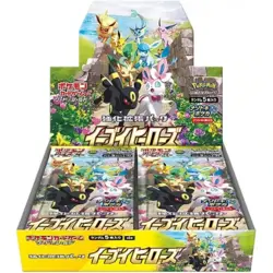 Eevee Heroes S6a Booster Box Pokemon Japanese - Factory Sealed - Image 1