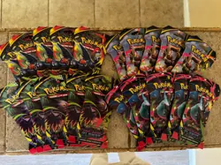 Pokemon - Mega Evolution - Phantasmal Flames Sleeved Booster Pack LOT x20 SEALED - Image 1