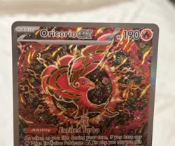 POKEMON PHANTASMAL FLAMES ORICORIO EX BLACK STAR PROMO 024 PERFECT CONDITION - Image 4