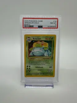 2000 Pokemon Game Base II 2 #18 Venusaur Holo PSA 8 NM-MINT - Image 1