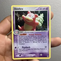 Pokemon TCG EX FireRed & LeafGreen Slowbro 14/112 Holo LP - Image 1