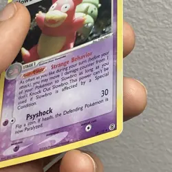 Pokemon TCG EX FireRed & LeafGreen Slowbro 14/112 Holo LP - Image 5