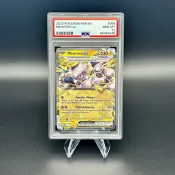 Pokemon TCG Paradox Rift PAR EN 058 Mewtwo EX PSA 10 GEM MINT - Image 1