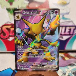 Alakazam ex 188/165 Full Art - 151 English - Pokemon TCG - SHIPS FAST - Image 1