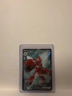 Pokemon TCG Scizor EX Temporal Forces Ultra Rare Full Art 195/162 - Image 3