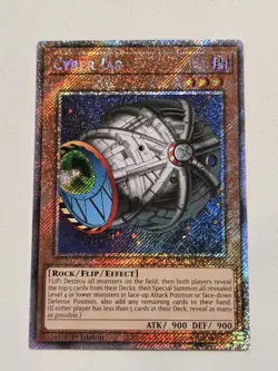 Cyber Jar RA03-EN095 Platinum Secret Rare Yugioh Quarter Century Bonanza Mint - Image 1