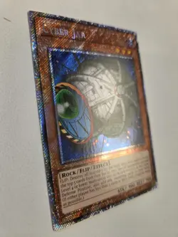 Cyber Jar RA03-EN095 Platinum Secret Rare Yugioh Quarter Century Bonanza Mint - Image 2