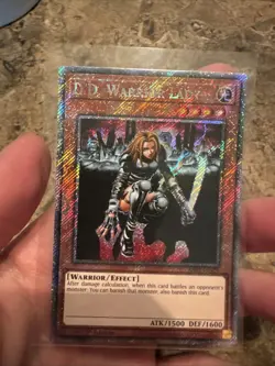 Yugioh! D.D. Warrior Lady RA03-EN129 Platinum Secret Rare 1st Ed NM - Image 1