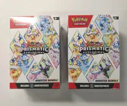 2 X Pokemon TCG Trading Card Game Prismatic Evolutions Booster Bundles (Sealed) - Image 2