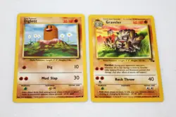 Lot of (10) Various Vintage (1995-2000, 1999 & 2003) Pokemon Cards - Image 2