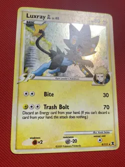 Holo Bleed Luxray GL 9/111 Rising Rivals Holo Pokemon Card TCG - Image 3