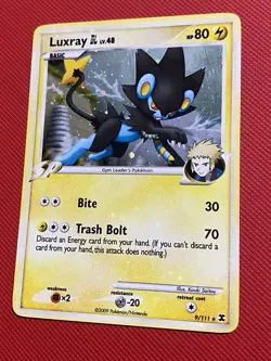 Holo Bleed Luxray GL 9/111 Rising Rivals Holo Pokemon Card TCG - Image 5