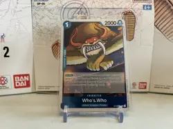 OP04-051 Who's.Who Rare One Piece TCG Card - Image 1