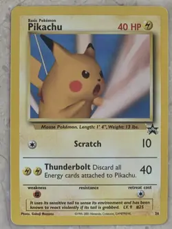 Pokemon Black Star Promo # 26 snap PIKACHU,,nice looking card,, - Image 1