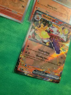 Skeledirge Ex Evolution Playset 9 Cards Paldea Evolved Fuecoco Pokemon NM - Image 5