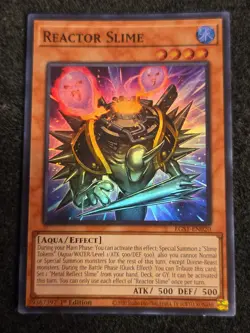Yu-Gi-Oh Card: Reactor Slime EGS1-EN020 Super Rare 1st Edition! NM - Image 1
