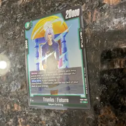 Trunks : Future FB01-092 Rare Foil Dragon Ball Super Card Game | NM - Image 2