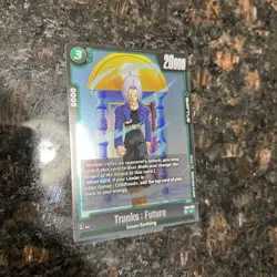 Trunks : Future FB01-092 Rare Foil Dragon Ball Super Card Game | NM - Image 3