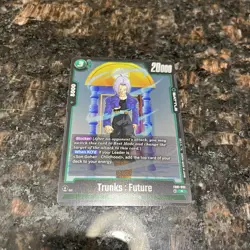 Trunks : Future FB01-092 Rare Foil Dragon Ball Super Card Game | NM - Image 4