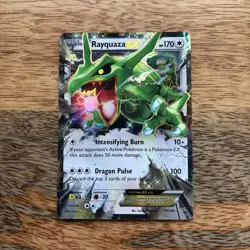 Pokemon TCG Rayquaza EX Ultra Rare Card 75/108 XY: Roaring Skies - Image 1