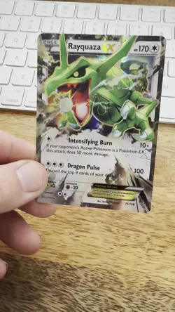 Pokemon TCG Rayquaza EX Ultra Rare Card 75/108 XY: Roaring Skies - Image 2