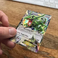 Pokemon TCG Rayquaza EX Ultra Rare Card 75/108 XY: Roaring Skies - Image 3