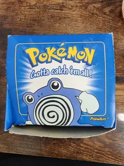 1999 Pokemon Poliwhirl Burger King 23k Gold Plated Card w/Pokeball *NIB* - Image 3