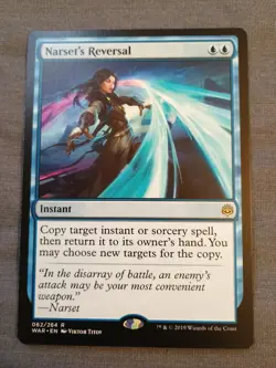 Narset's Reversal [062/264] WAR Rare Non-Foil [MTG Card English] - Image 1