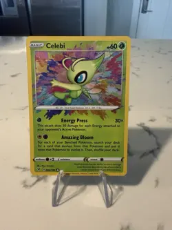 Pokemon TCG Celebi Vivid Voltage Holo Card 009/185 Amazing Rare Nm English - Image 1