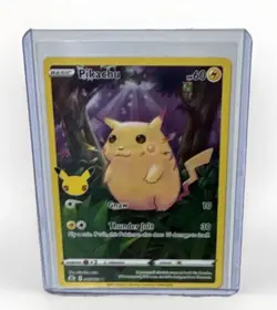 Pokemon Pikachu Promo Card Thunder Jolt Holo Pokemon TCG Collectible - Image 1