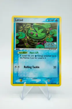 Pokemon Card - Lotad Crystal Guardians 55/100 Reverse Holo Stamped LP+ - Image 1
