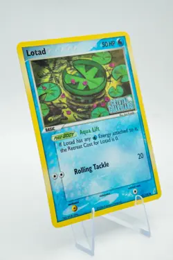 Pokemon Card - Lotad Crystal Guardians 55/100 Reverse Holo Stamped LP+ - Image 4
