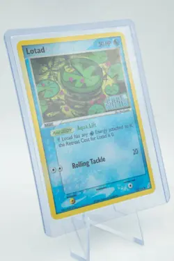 Pokemon Card - Lotad Crystal Guardians 55/100 Reverse Holo Stamped LP+ - Image 5
