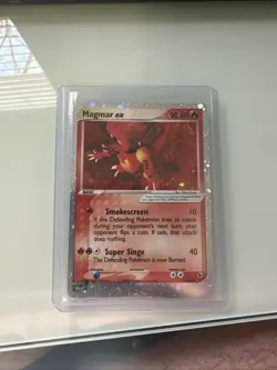 Pokemon Card - Magmar ex Ruby and Sapphire 100/109 Ultra Rare MP - Image 2
