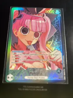 Perona One pieces Card Diy Atl Art Full Art Leader Wings of the Captain English - Image 1