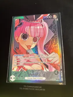 Perona One pieces Card Diy Atl Art Full Art Leader Wings of the Captain English - Image 3